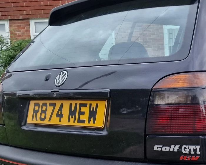 Tailgate, rear lights and bumper on Forecourt Insider’s Mk3 Golf GTI